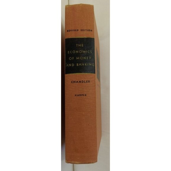 Economics of Money & Banking by Chandler – VG+ Vintage 1953 Textbook - Picture 3 of 10